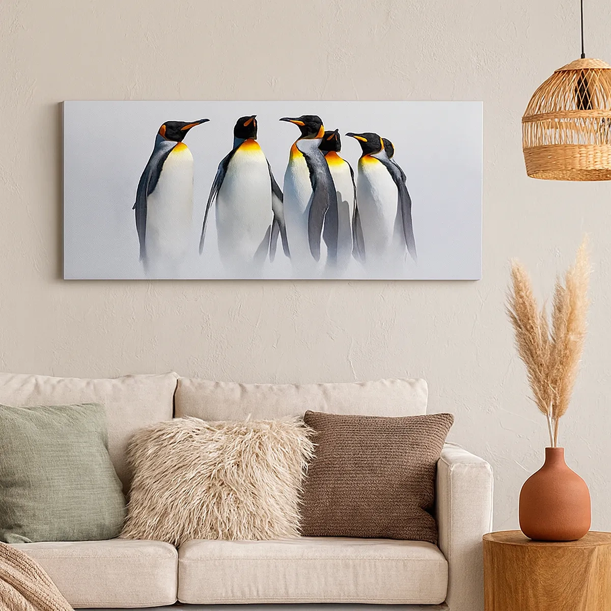 Schilderen op canvas - Ontmoeting in avondjurken - 30x30 cm