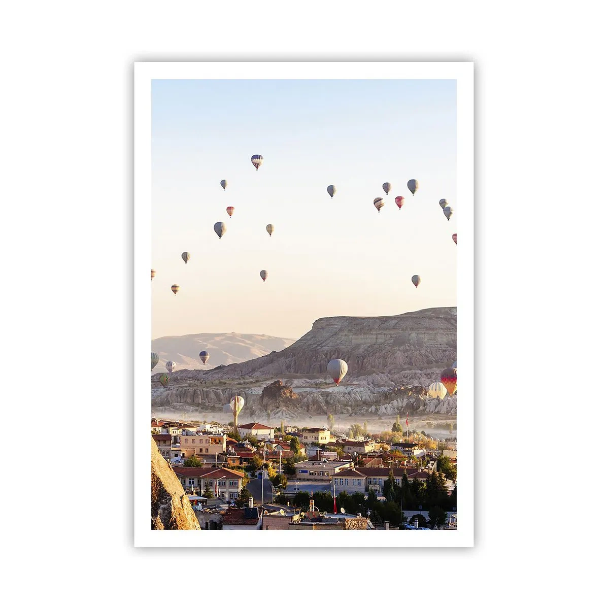 Poster - Als schepen in de lucht - 70x100 cm