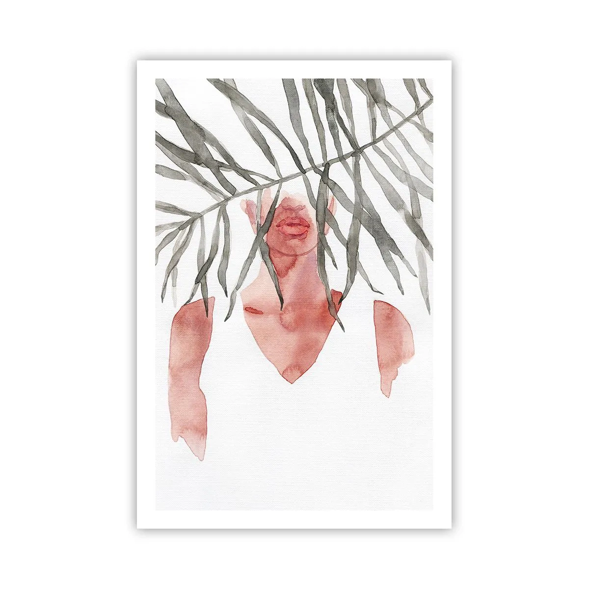 Poster - Vrouwe van de tropen - 61x91 cm