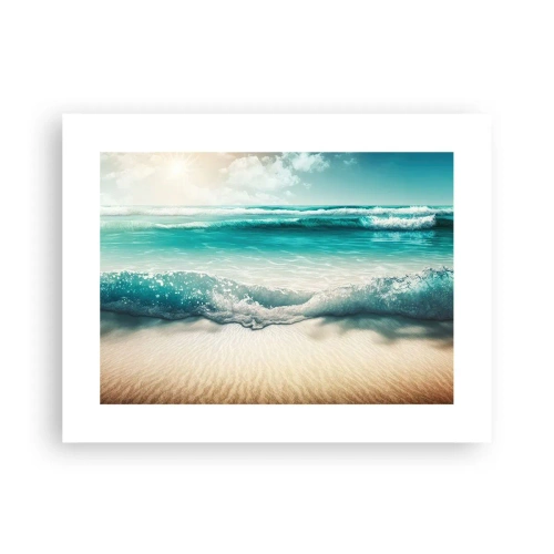 Poster - De vrede van de oceaan - 40x30 cm