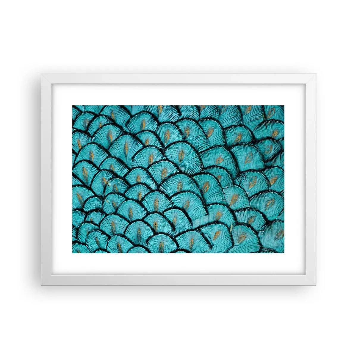 Poster in een witte lijst - Het grote verengala - 40x30 cm