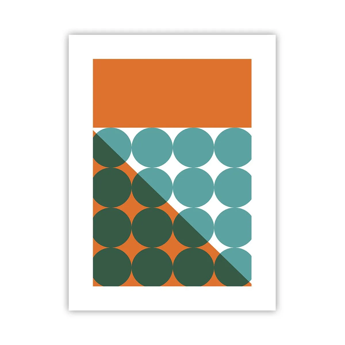 Poster - Omhoog en diagonaal - 30x40 cm