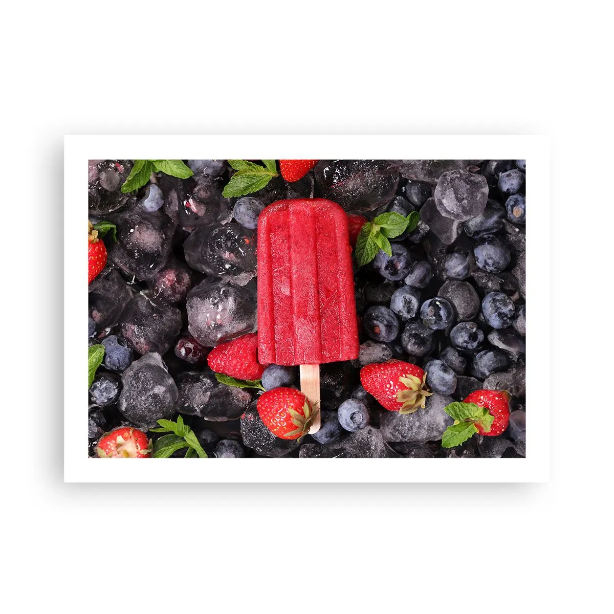 Poster - De smaak van hete zomer - 70x50 cm