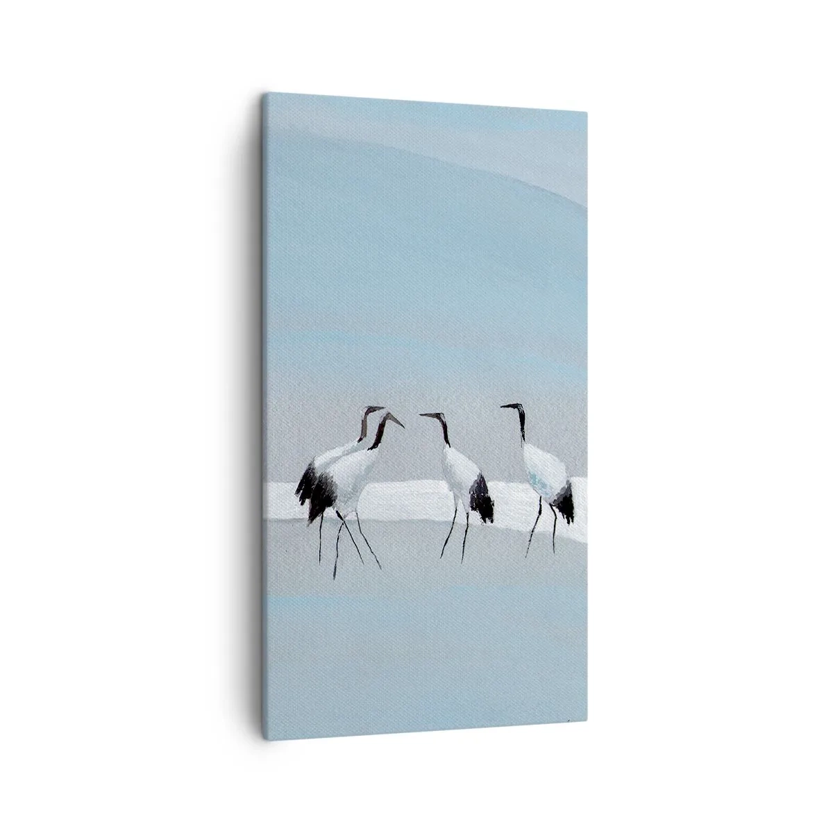 Schilderen op canvas - Na een warme dag - 45x80 cm