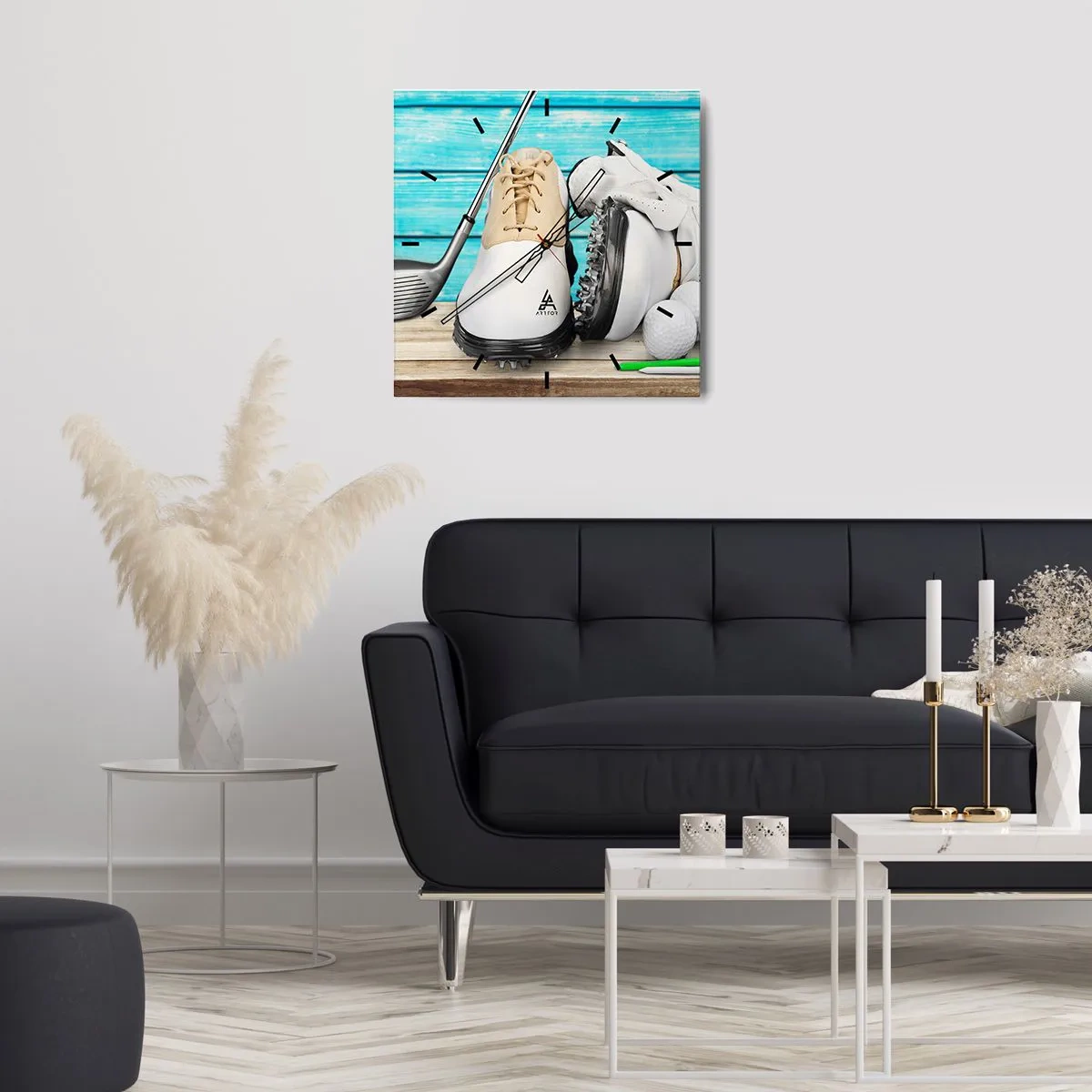 Wandklok - Klok - Alles klaar - 40x40 cm