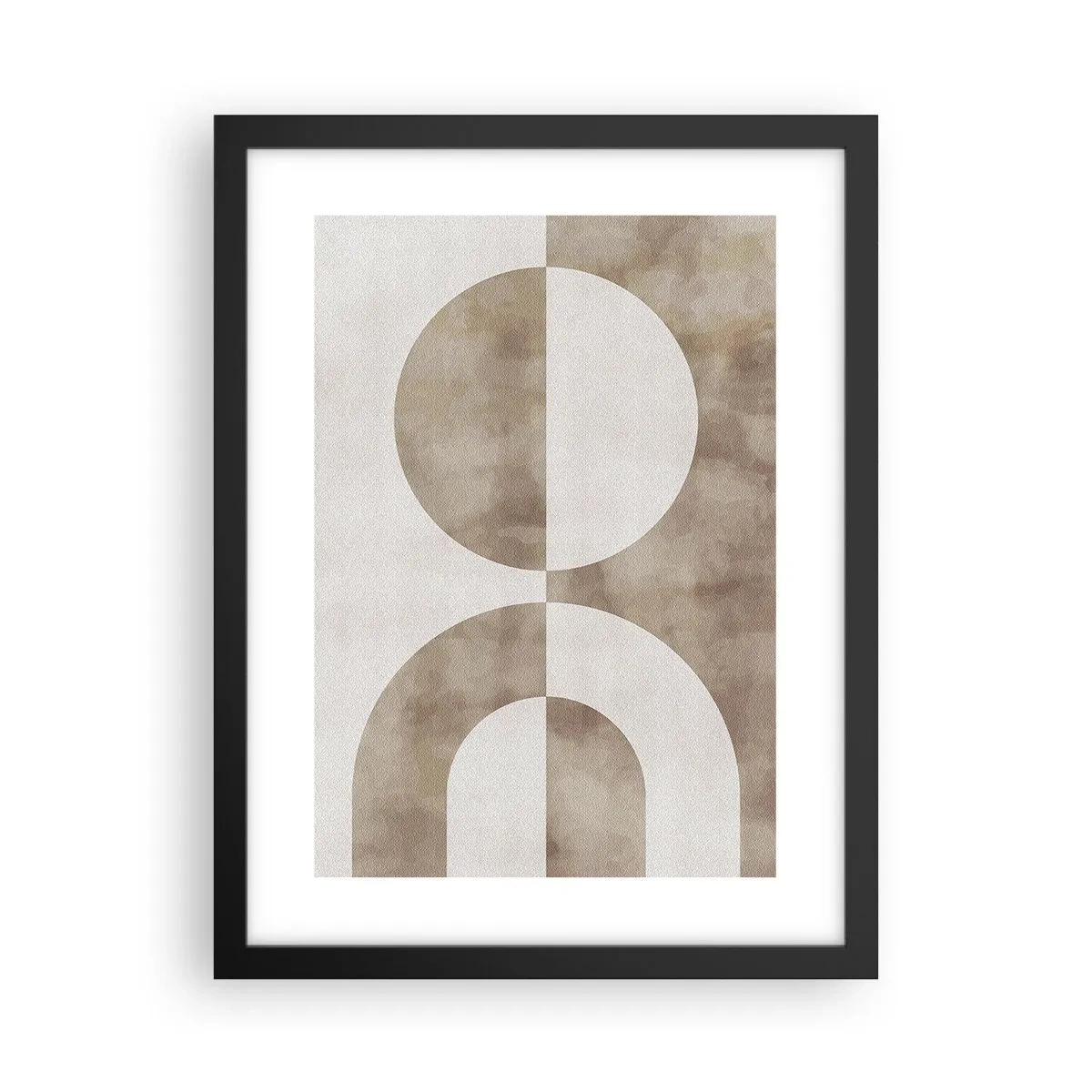 Poster in een zwarte lijst - Gelijkenissen en verschillen - 30x40 cm