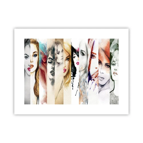 Poster - En jij bent het altijd - 40x30 cm