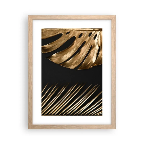 Een poster in een licht eiken lijst - Anders en net zo duur - 30x40 cm