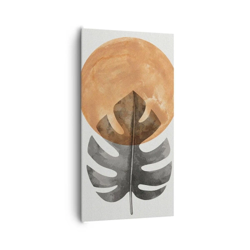 Schilderen op canvas - Altijd de zon - 65x120 cm