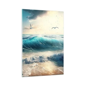 Schilderen op glas - Ritselt alleen voor jou - 70x100 cm