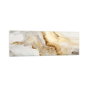 Schilderen op glas - Abstractie: schoonheid en goedheid - 160x50 cm