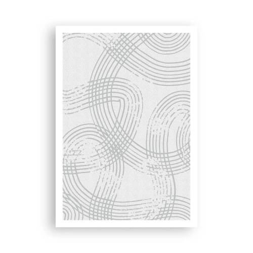 Poster - Er is geen rechte weg - 70x100 cm