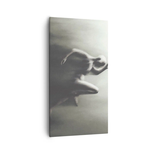Schilderen op canvas - Niet te stopen - 55x100 cm