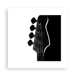 Poster - Rock stilte - 30x30 cm