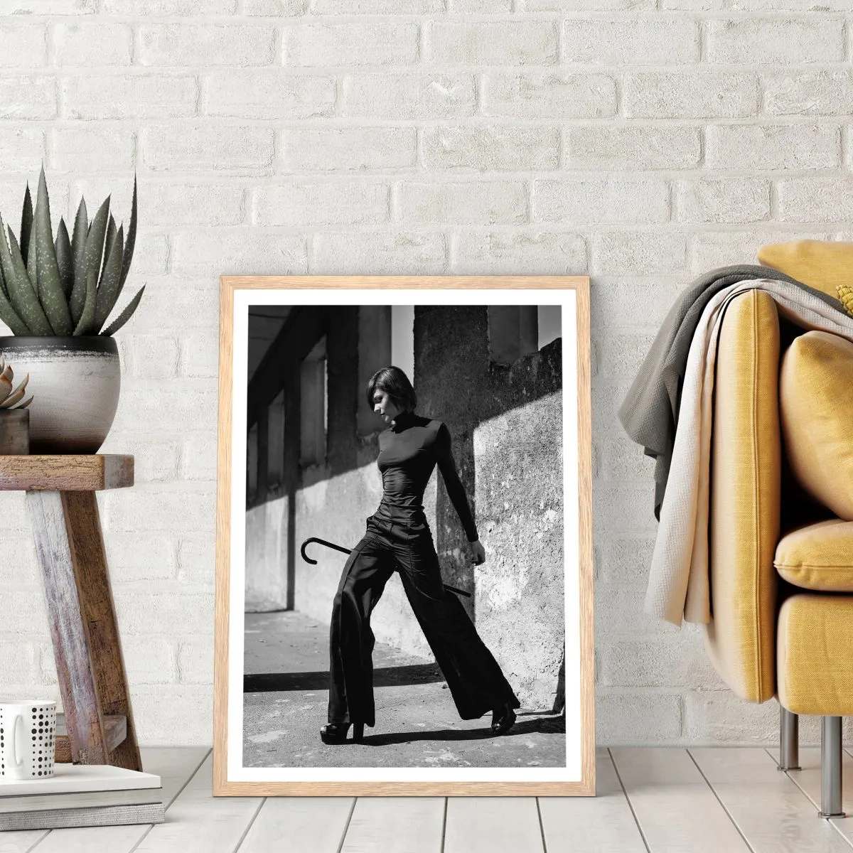 Een poster in een licht eiken lijst -   Stedelijke elegantie - 61x91 cm
