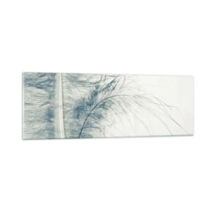 Schilderen op glas - Het gefluister van de natuur - 90x30 cm