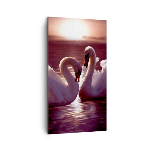 Schilderen op canvas - Tot de dood ons scheidt - 45x80 cm