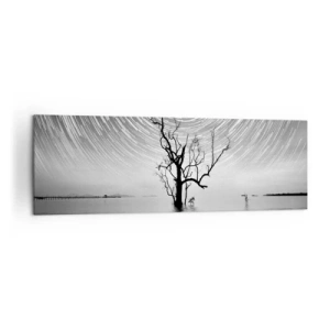 Schilderen op canvas - Een symfonie van de natuur - 160x50 cm