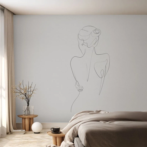 Fotobehang Premium Sand - Lichaamsmuziek - Grafisch, Lichaam, Deel - 100x70 cm