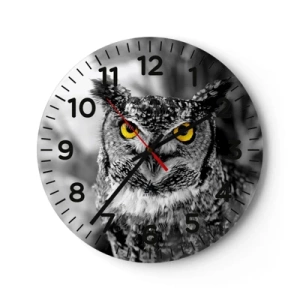 Wandklok - Klok - Niets zal zich verbergen - 30x30 cm