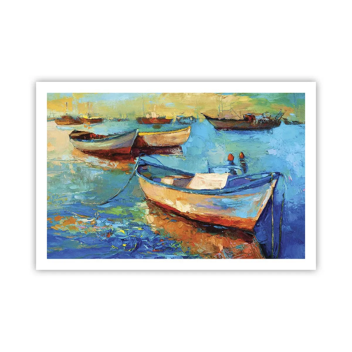 Poster - In de zuidelijke baai - 91x61 cm