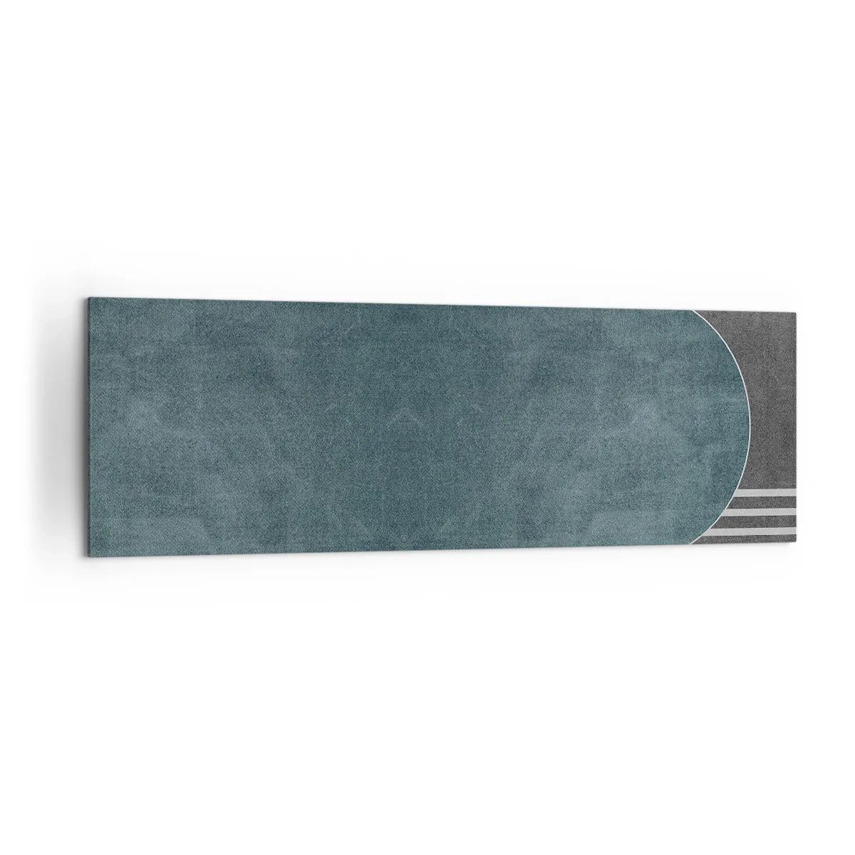 Schilderen op canvas - Compositie op niveau - 160x50 cm