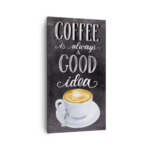 Schilderen op canvas - Of course! - 45x80 cm