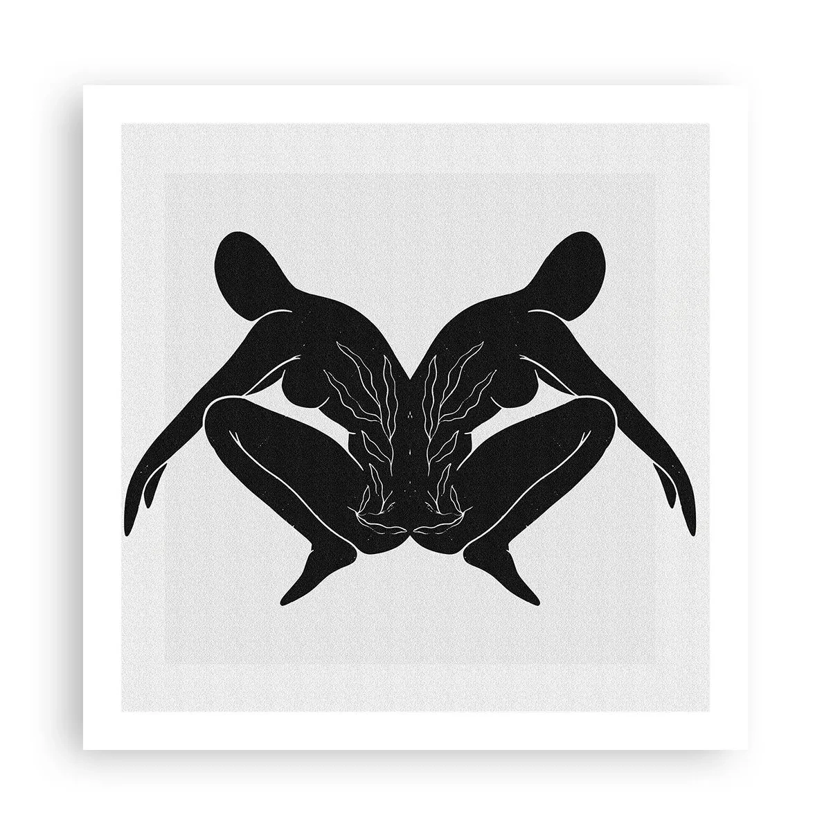 Poster - Een gemeenschappelijke ziel - 60x60 cm