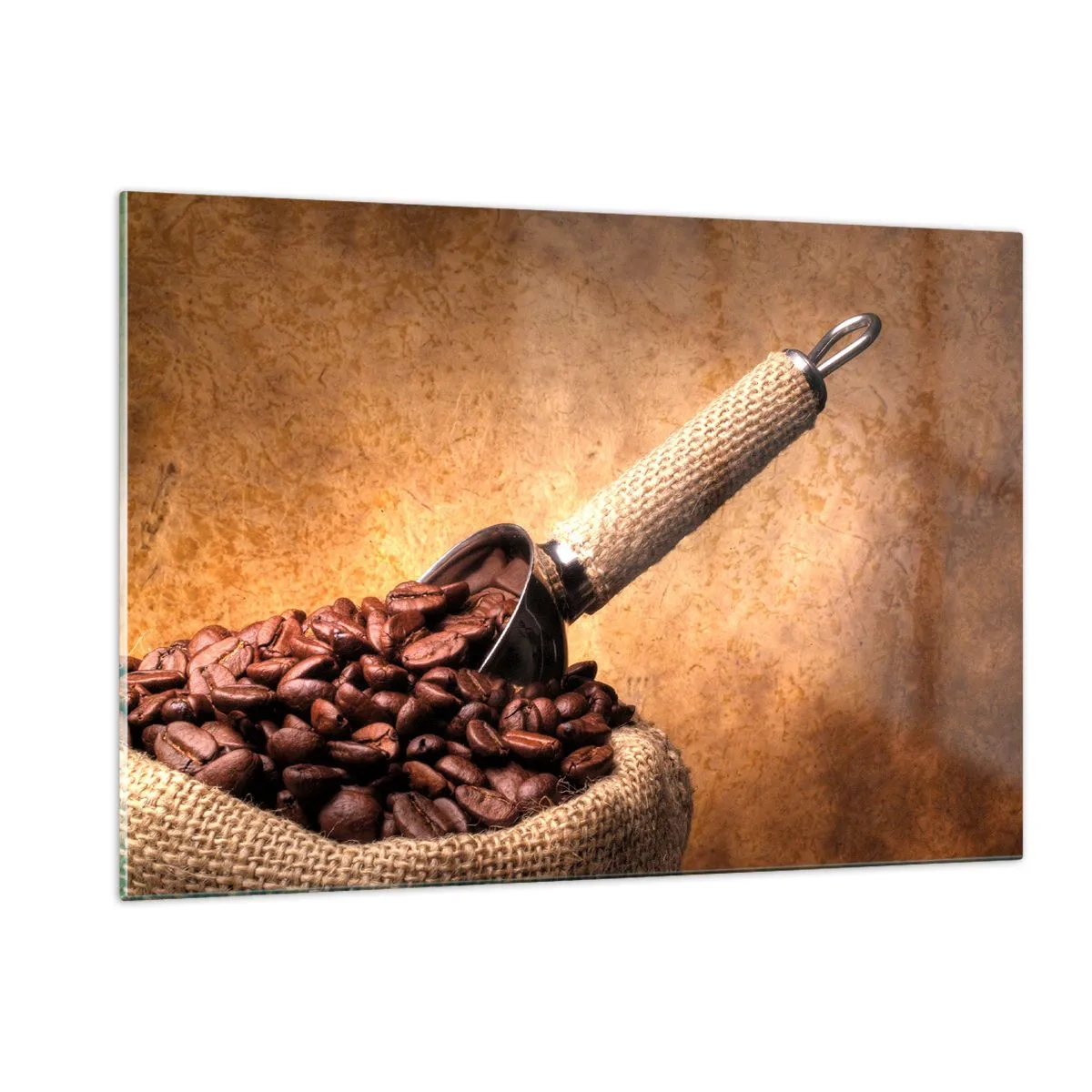 Schilderen op glas - Aan de bron van de smaak - 120x80 cm