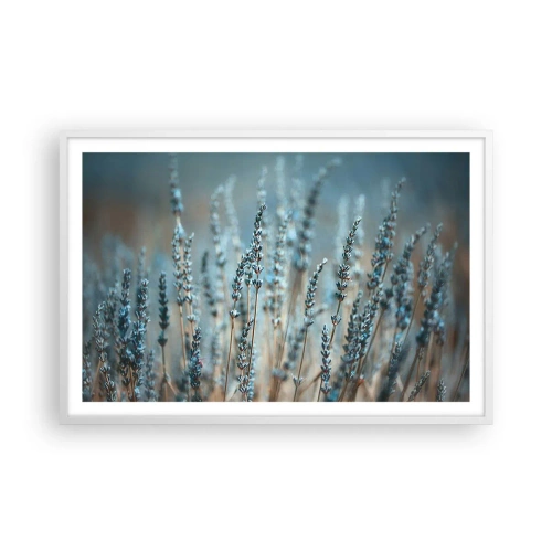 Poster in een witte lijst - Geurig korenveld - 91x61 cm