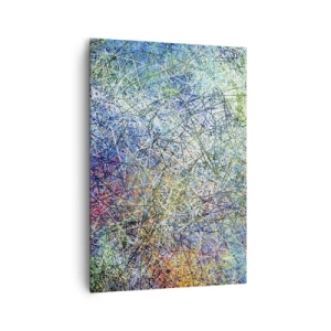 Schilderen op canvas - Het is niet zo eenvoudig - 70x100 cm