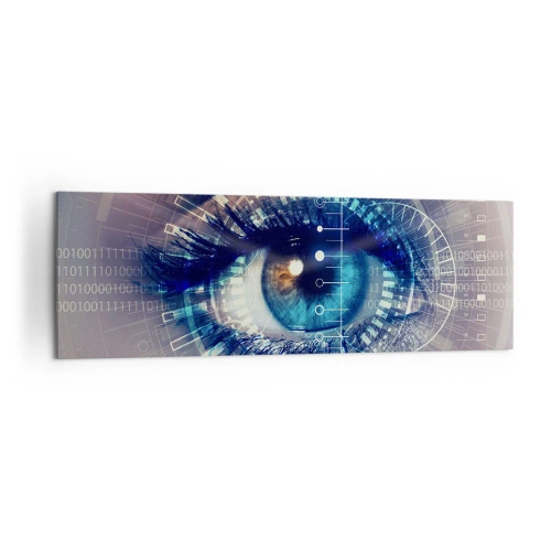 Schilderen op canvas - Je denkt dat je me kent - 160x50 cm