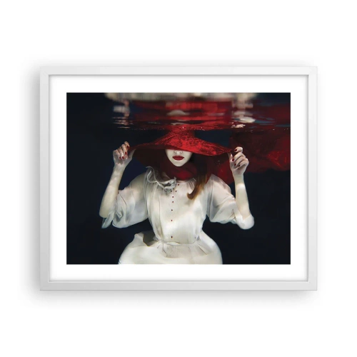 Poster in een witte lijst - Hatelijke godin in de Slavische mythologie - 50x40 cm