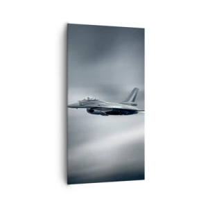 Schilderen op canvas - Ga je de handschoen toewerpen? - 65x120 cm