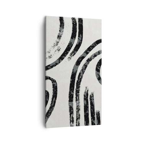 Schilderen op canvas - Half gestopt - 45x80 cm