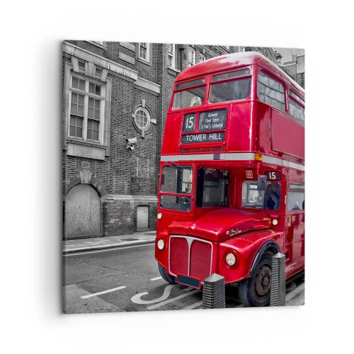 Schilderen op canvas - Altijd hetzelfde - 50x50 cm