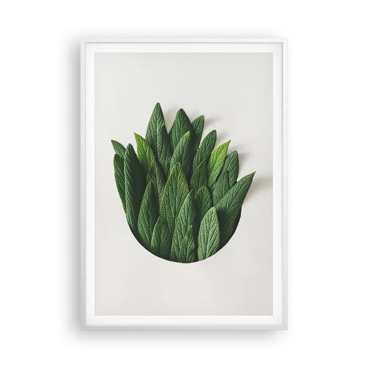 Poster in een witte lijst - Ongebreidelde nieuwsgierigheid - 70x100 cm