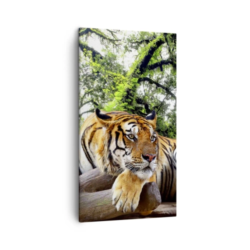 Schilderen op canvas - Met vriendelijke groet - 45x80 cm