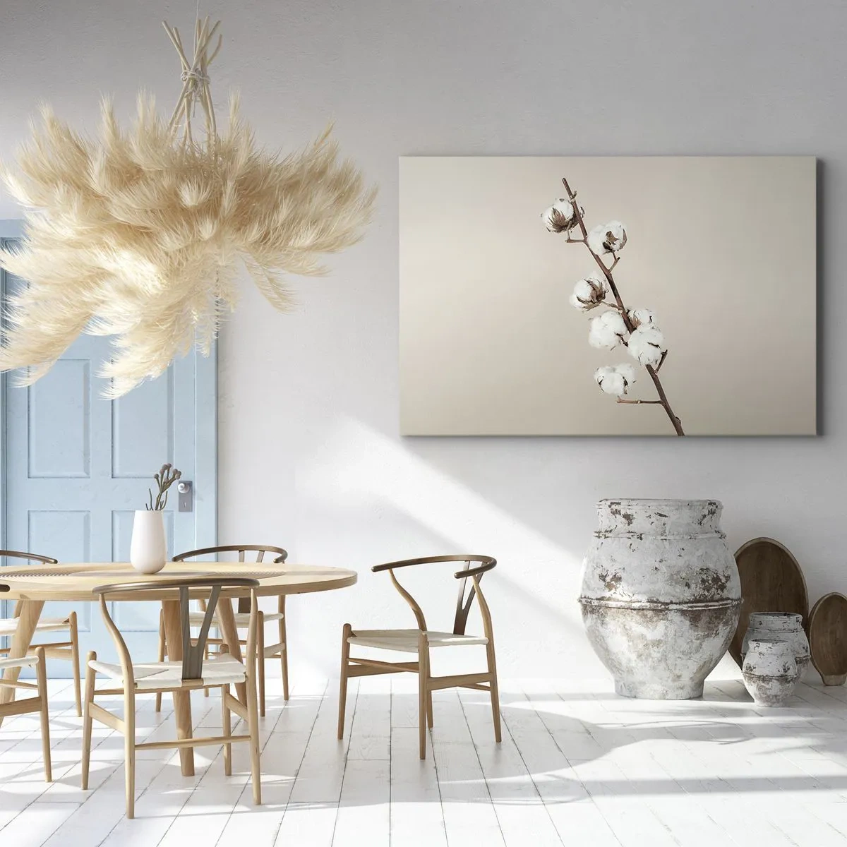 Schilderen op canvas - Aan de bron van zachtheid - 120x80 cm