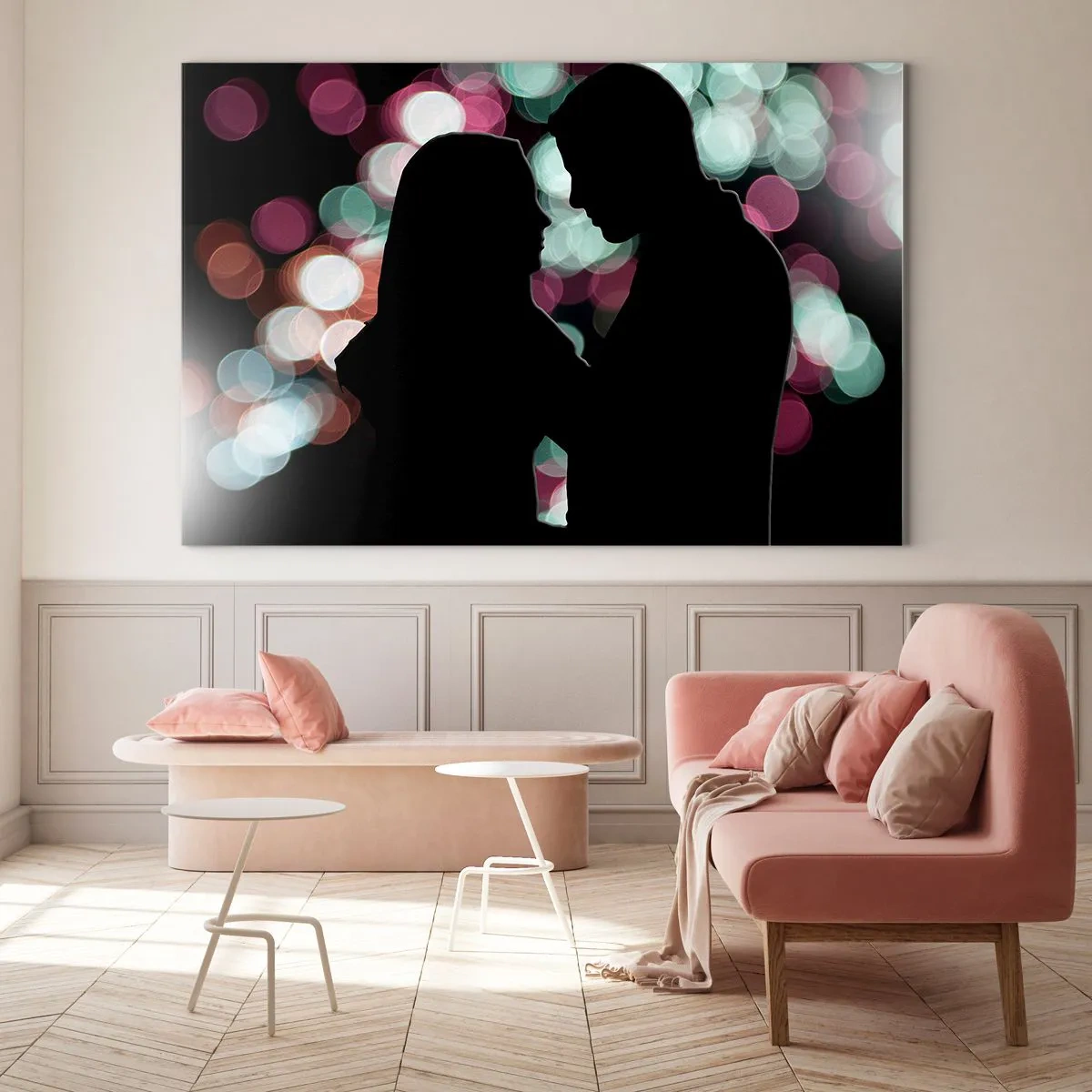 Schilderen op glas - Ja! - 120x80 cm