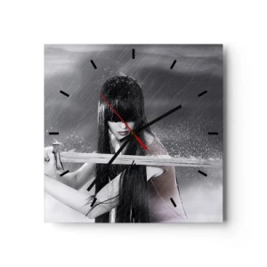 Wandklok - Klok - Mooi en gevaarlijk - 30x30 cm