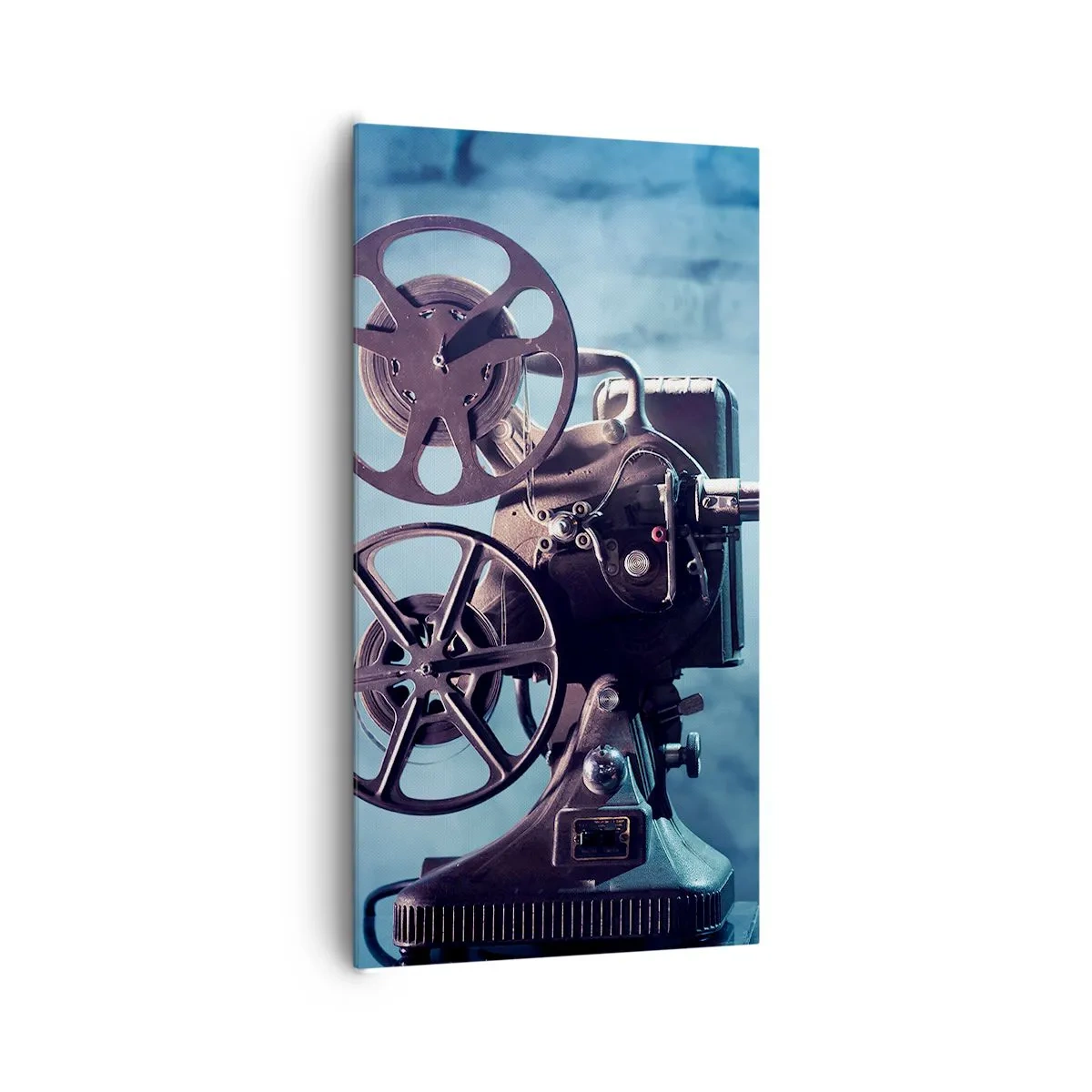 Schilderen op canvas - In de oude bioscoop - 65x120 cm