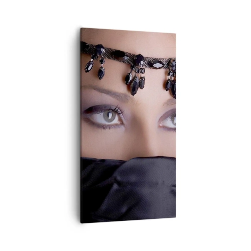 Schilderen op canvas - Oosters verleidelijk mysterie - 55x100 cm