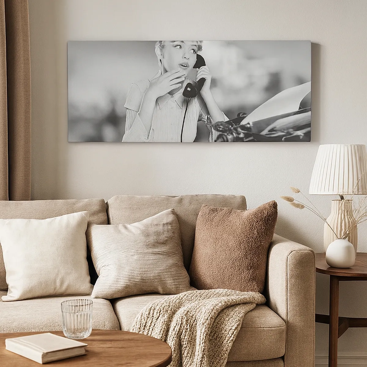 Schilderen op canvas - Hallo, het zijn de jaren 50. - 30x30 cm