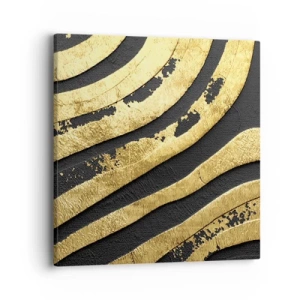 Schilderen op canvas - Alles vloeit - 40x40 cm