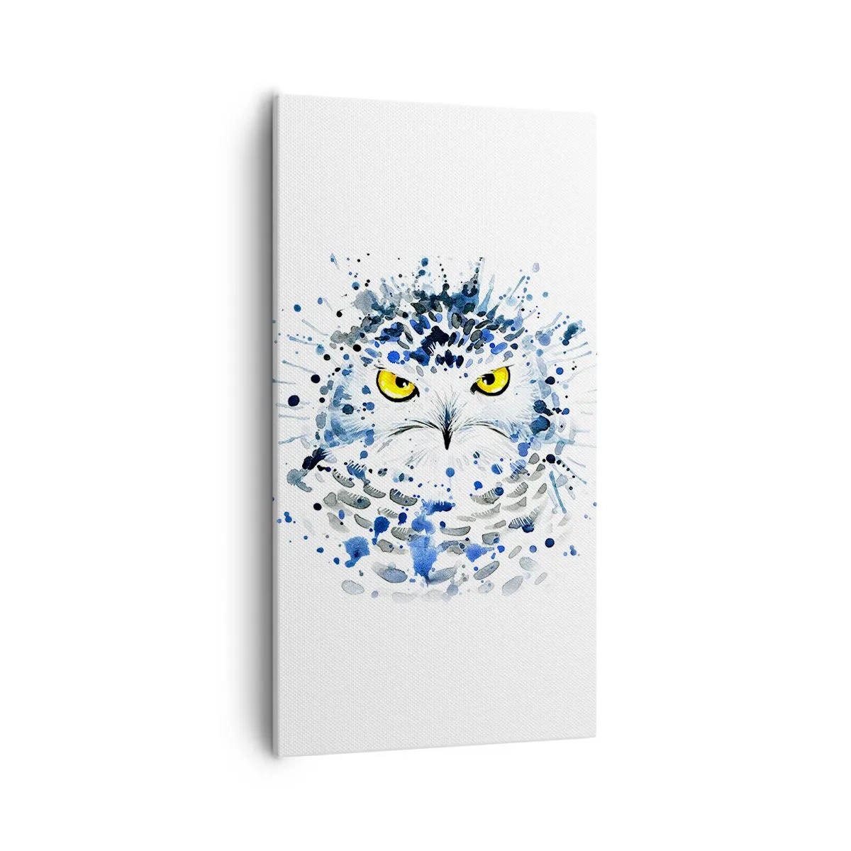 Schilderen op canvas - Recht in de ogen - 55x100 cm