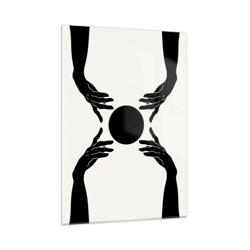 Schilderen op glas - Geheim teken - 50x70 cm