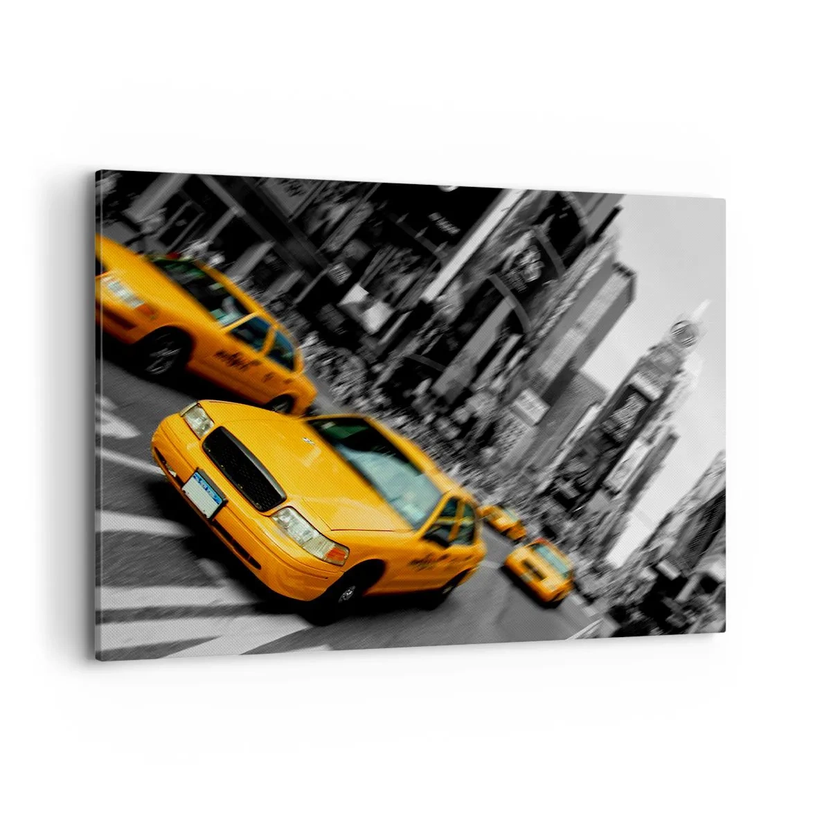 Schilderen op canvas - New York City druppels zonneschijn - 100x70 cm