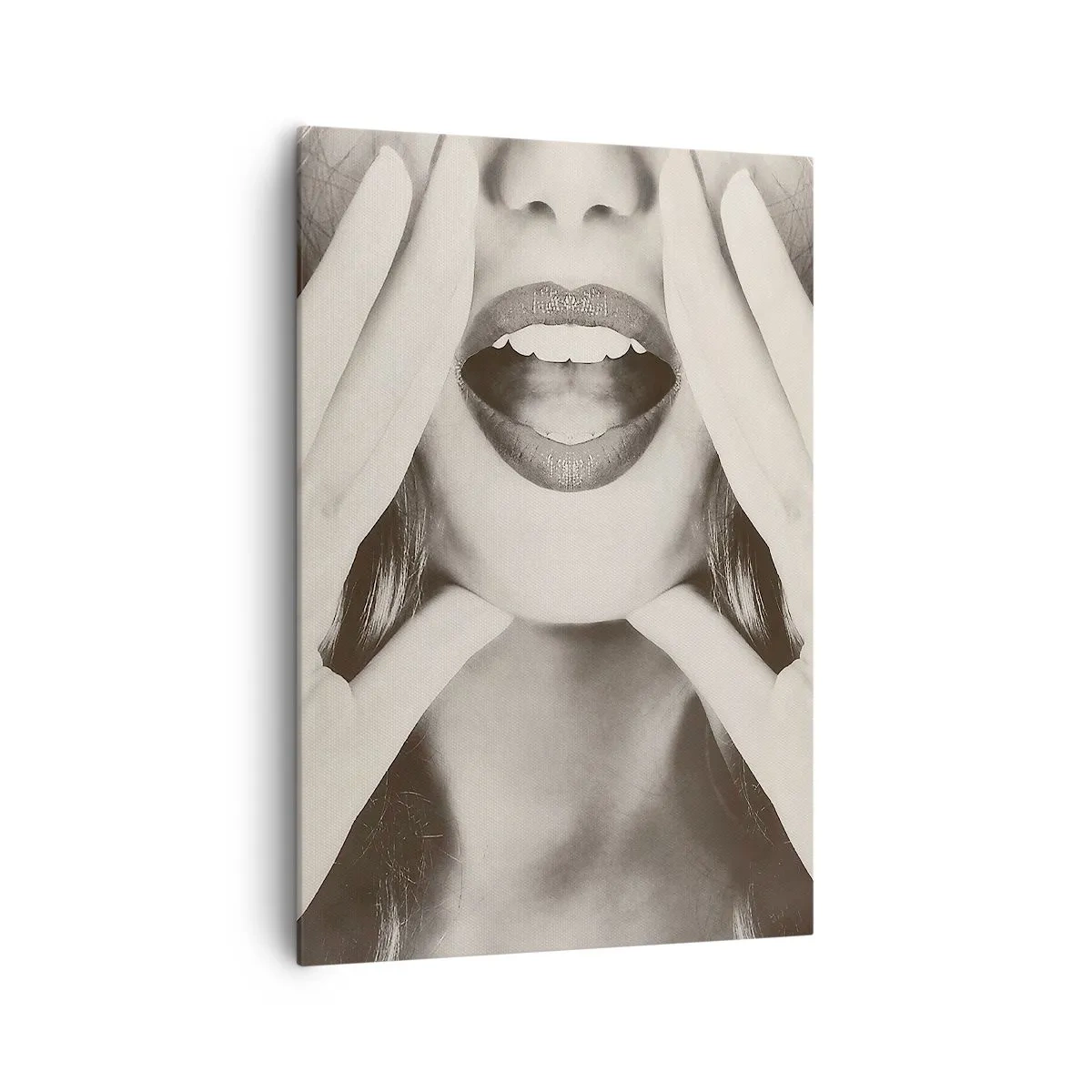 Schilderen op canvas - Ik kom al! - 70x100 cm