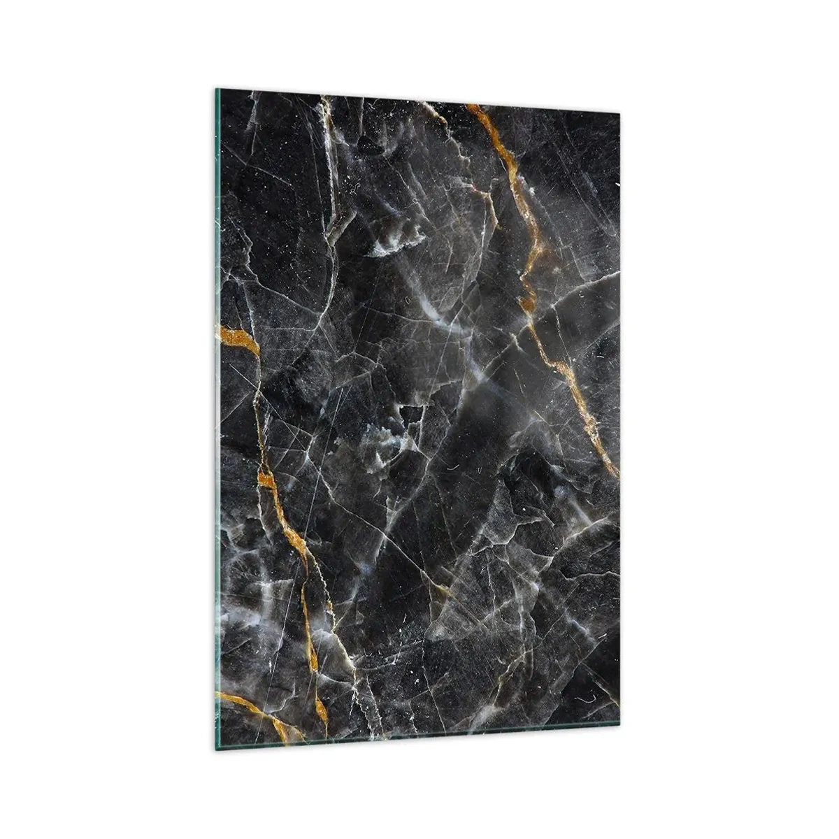 Schilderen op glas - Het innerlijke leven van de steen - 80x120 cm